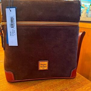 DOONEY & BOURKE SUEDE LEATHER CROSSBODY